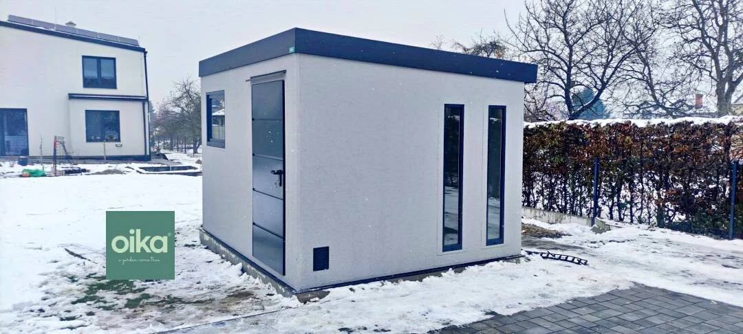 Lacné záhradné domčeky s hotovou omietkou