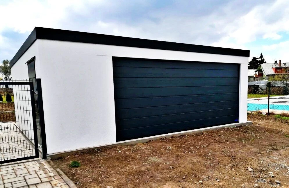 Prefabrikovaná dvojgaráž s kompletnou izoláciou