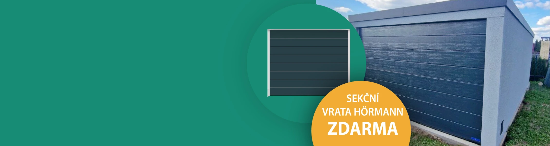 Sekční vrataHörmann ZDARMA