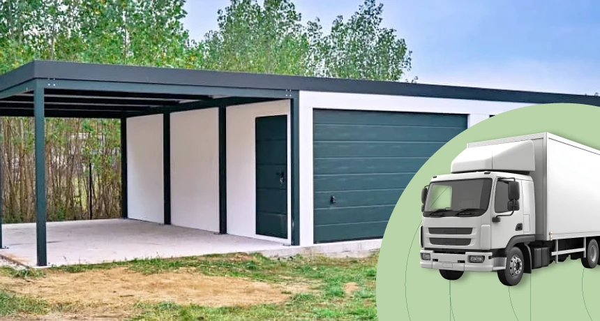 50% sleva na dopravu pro zahradní domky