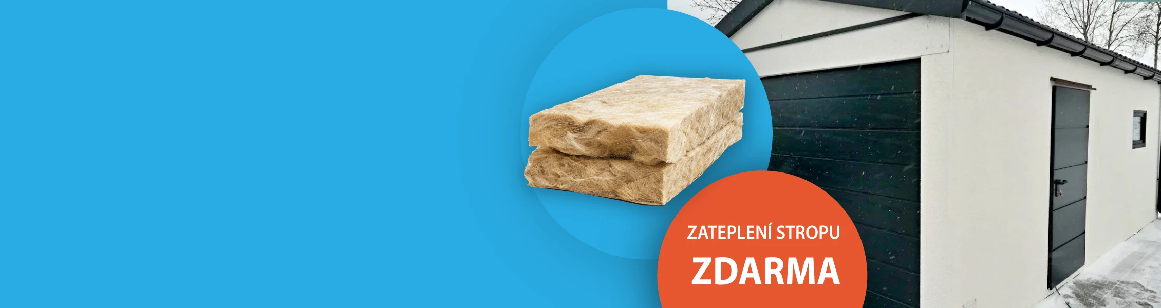 Zateplení stropu v hodnotě až 81&nbsp;000&nbsp;Kč ZDARMA!