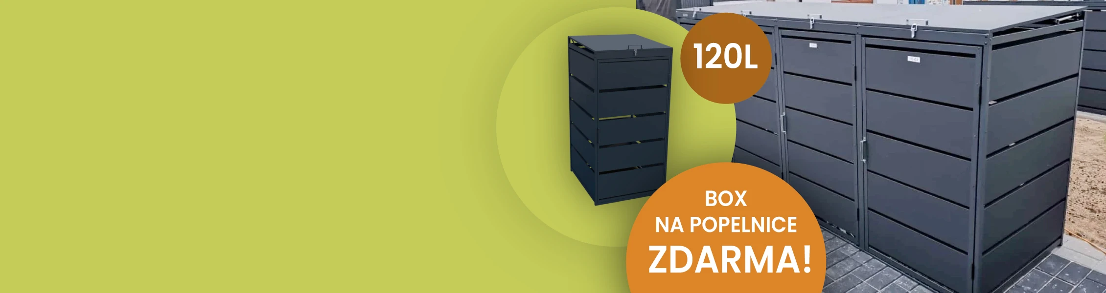 Box na popelnice ZDARMA