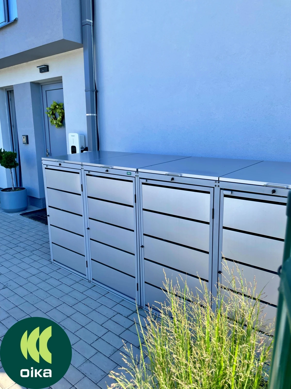 Box na popelnice 240l - 4x