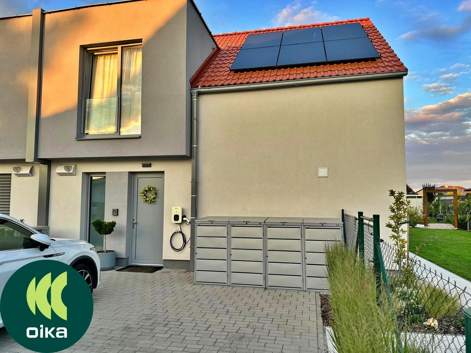 Box na popelnice 240l - 4x