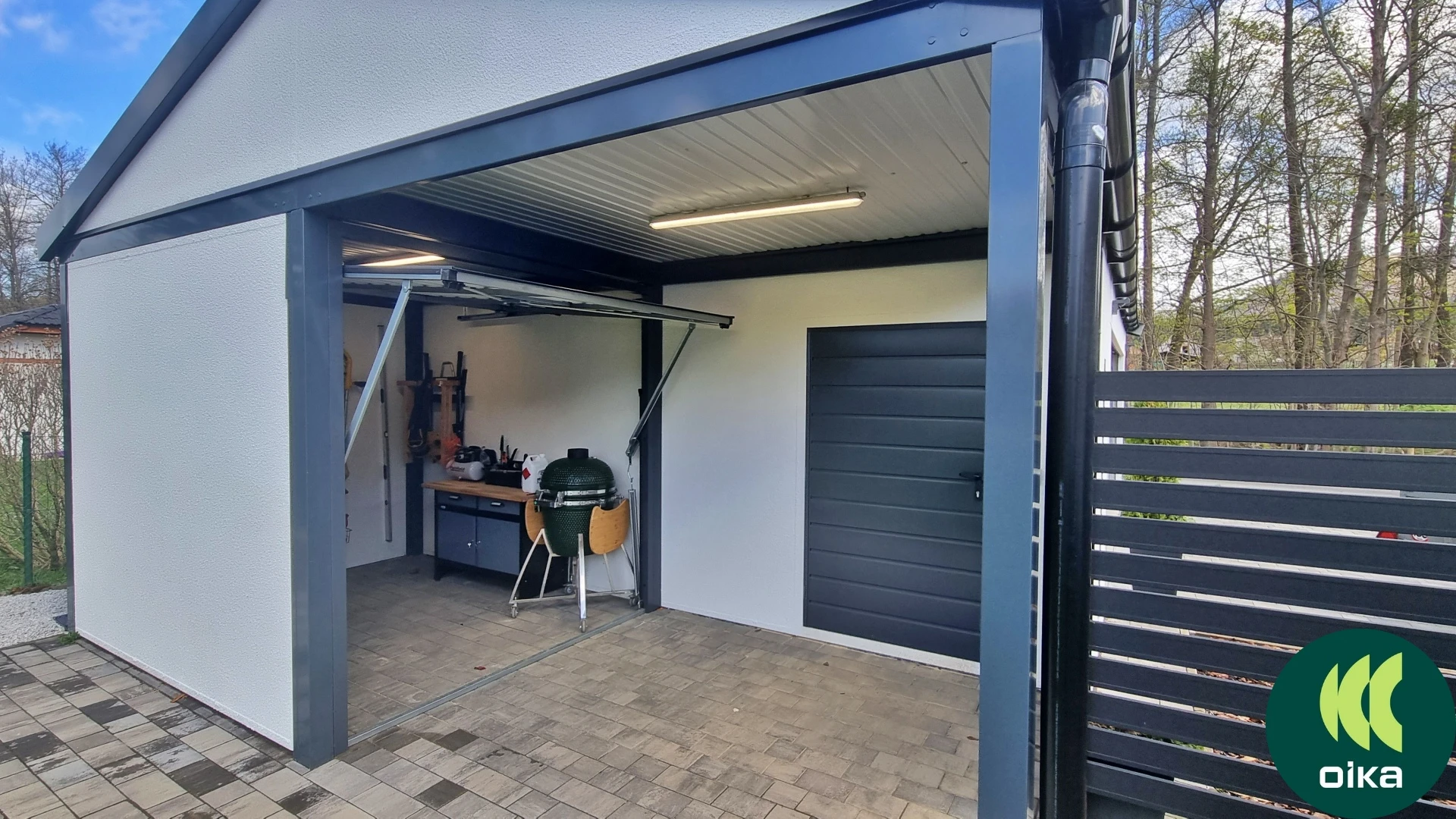 Moderní zateplená garáž: takhle může vypadat a takhle ji využijete