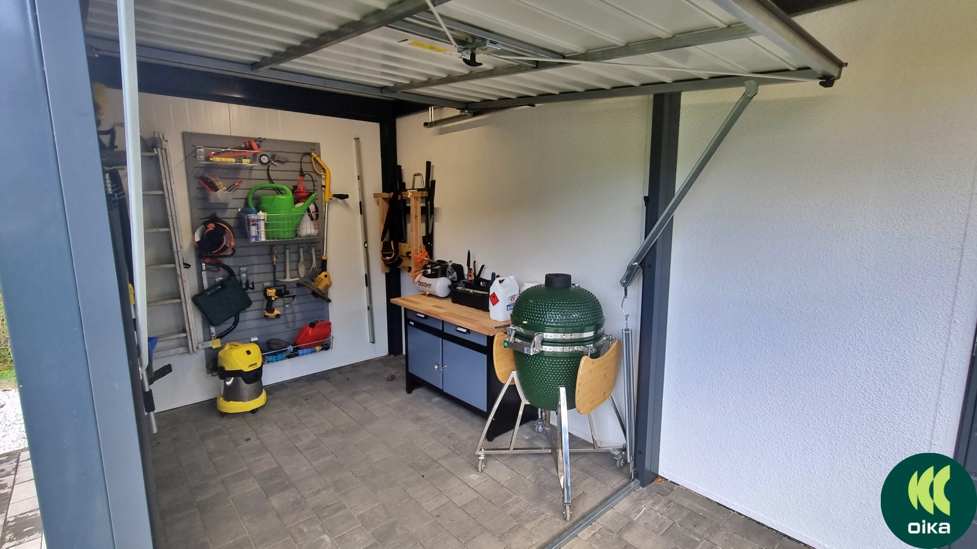 skladování v garáži