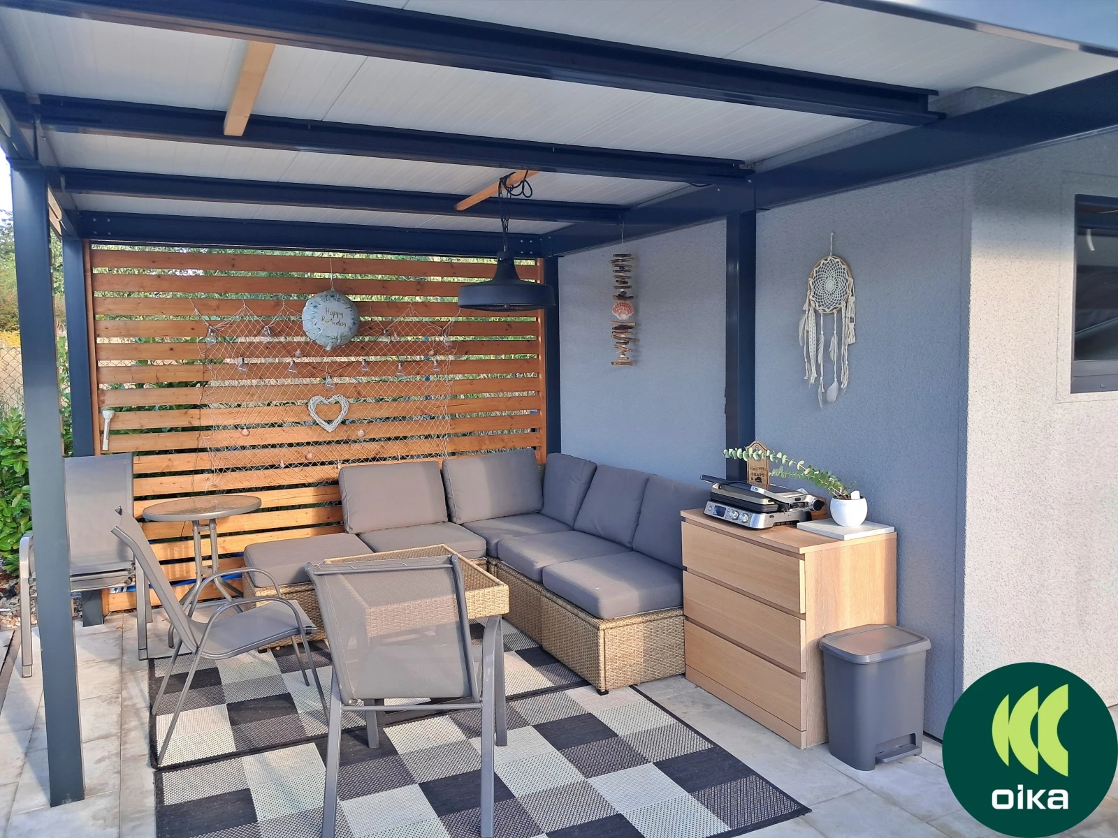 Zahradní domek se saunou